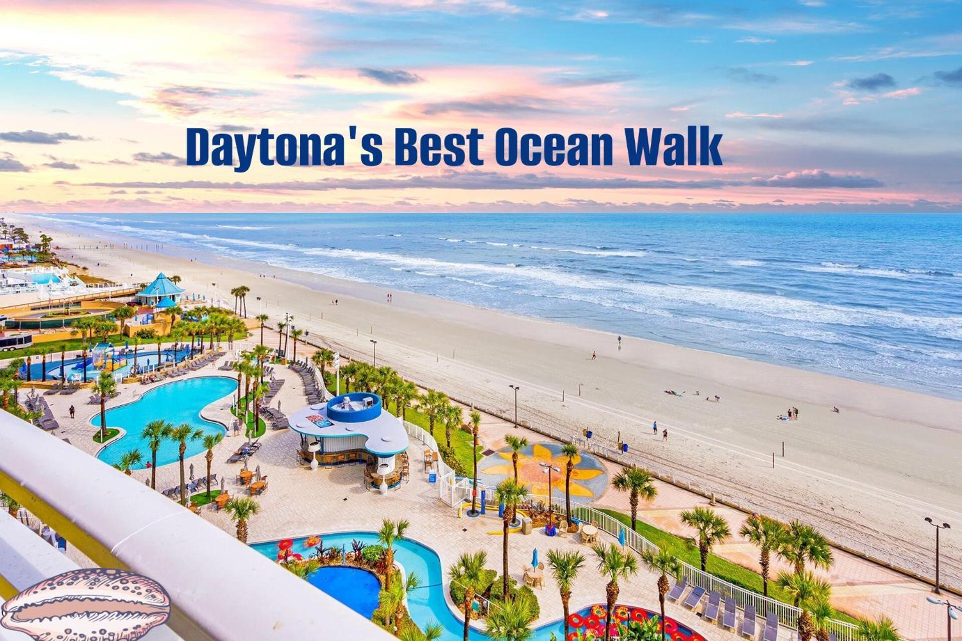 14Th Floor 2 Bedroom Resort Condo Direct Oceanfront Wyndham Ocean Walk Resort Daytona Beach 1401 外观 照片