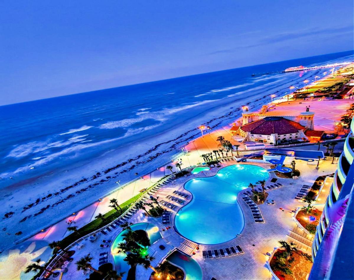 14Th Floor 2 Bedroom Resort Condo Direct Oceanfront Wyndham Ocean Walk Resort Daytona Beach 1401 外观 照片